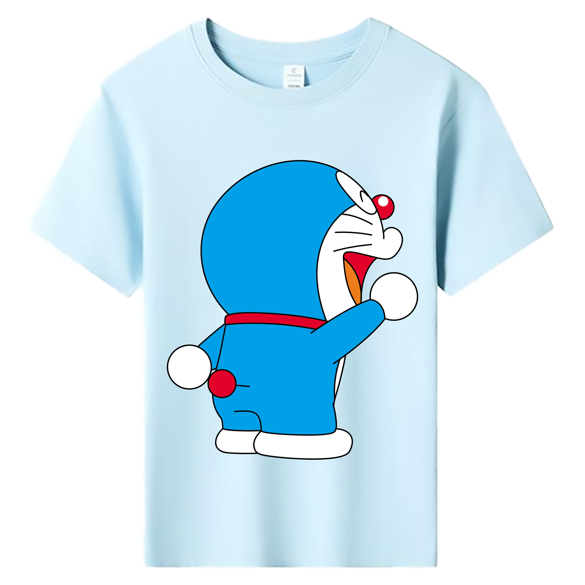 （画像用） ドラえもん Doraemon 綿100％キッズTシャツ（フロントプリント）